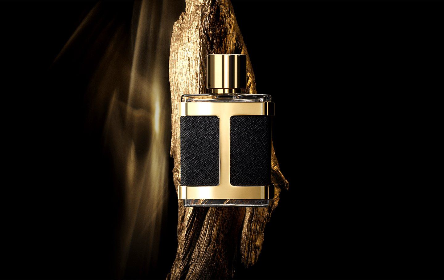 Golden Horizon: Fresh Citrus & Woody Fragrance for Men